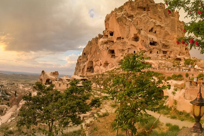 Daily Cappadocia Classics Tour: Private Tour with Van - Uçhisar Castle viewpoint: tombs carved into volcanic rock