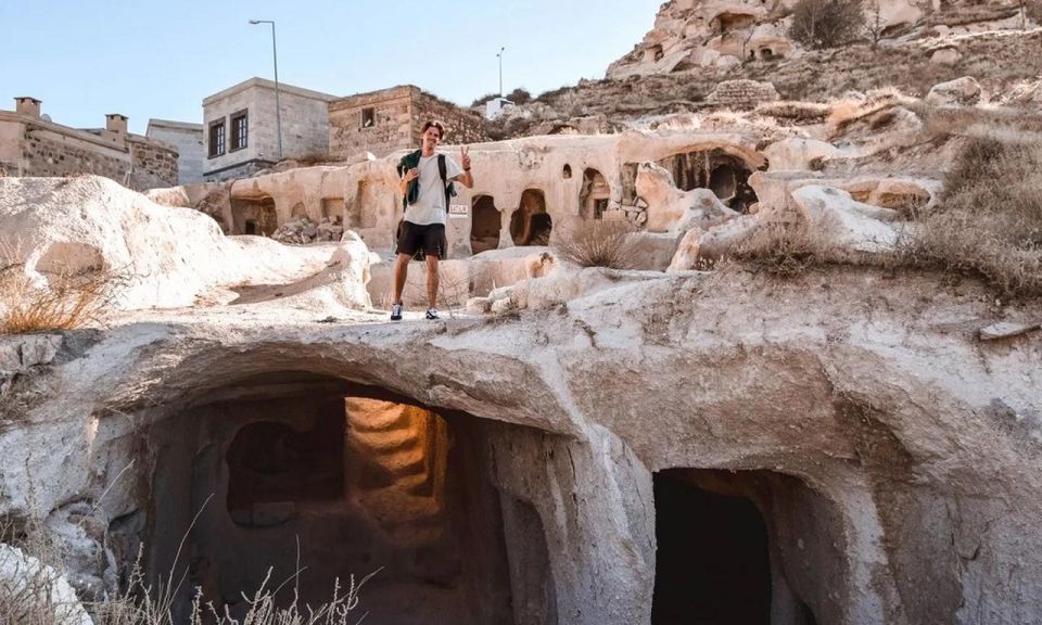 Daily Cappadocia tour start from Istanbul by plane - Uchisar Castle viewpoint: start with the volcanic moonscape