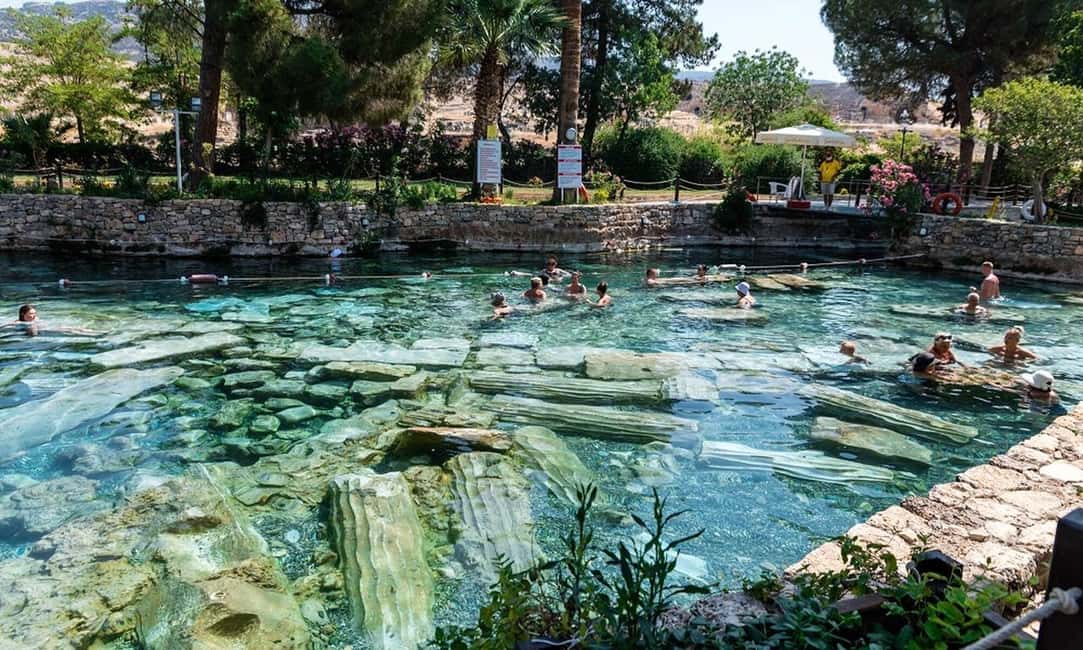 Daily Pamukkale tour from Istanbul (by plane) - Hot springs time: natural dip or man-made swim