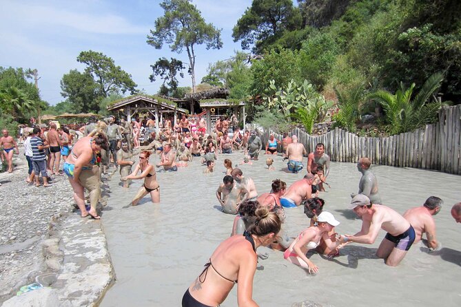 Dalyan Bus Trip to Caunos, Turtle Beach and Sultaniye Mud Bath from Marmaris - Dalyan and Kaunos: a quick tomb stop with guide context