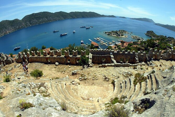 Demre,Myra,Kekova With Sunken City Boat Tour & St. Nicolas Church - Myra Antik Kenti: rock-cut tombs and an amphitheater you can feel