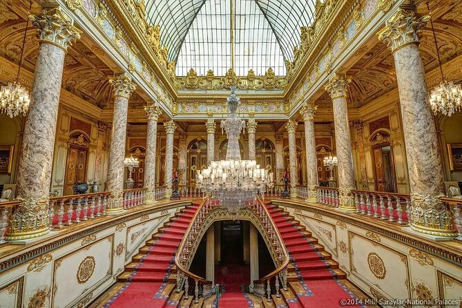 Dolmabahçe Palace with Bosphorus Tour by Boat - Pierre Loti Tepesi: cable car up, Golden Horn views out
