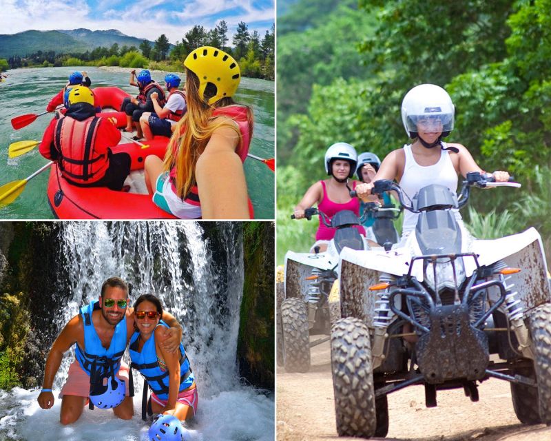 Double Action Alanya: Quad Safari & White Water Rafting Fun - Lunch Break At The Right Time: Resetting Before The Rush