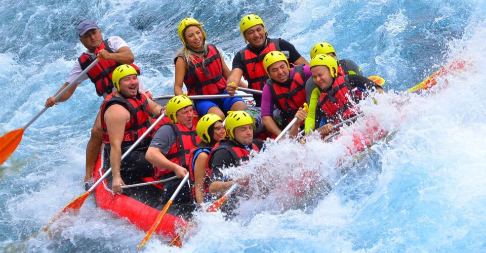 Double Action Alanya: Quad Safari & White Water Rafting Fun - Safety Briefing And Rafting Gear For Köprüçay