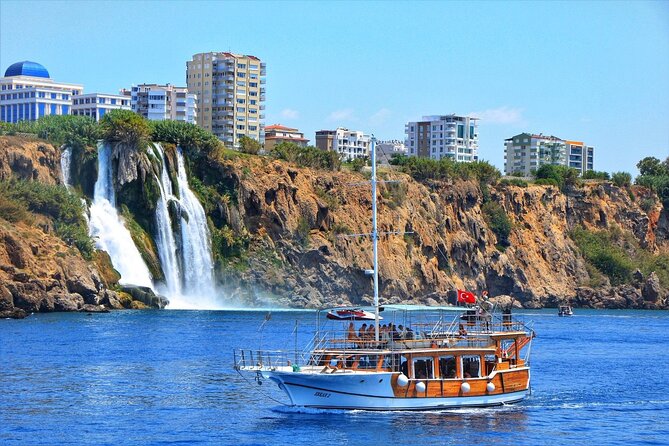 Duden Waterfall Boat Trip with Pickup, Lunch & Swimming Break - The 5-hour schedule: pickup, Old City, then the water