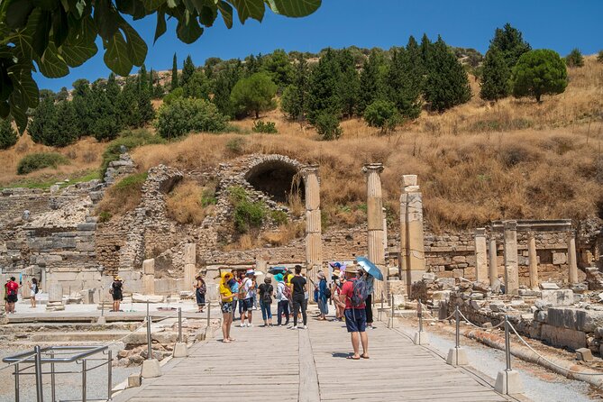 Ephesus and House of Virgin Mary Day Trip from Marmaris - Ancient Ephesus: marble streets, Roman monuments, and a 25,000-seat theater
