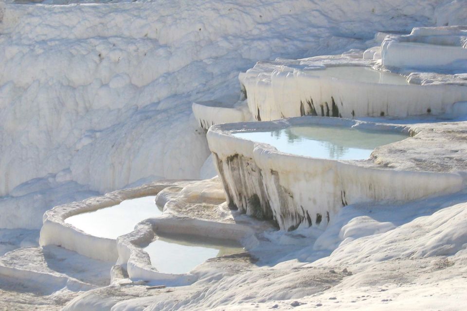 Ephesus and Pamukkale: Day Trip by Plane from Istanbul - Pamukkale’s cotton castle: travertines, terraces, and hot-spring time