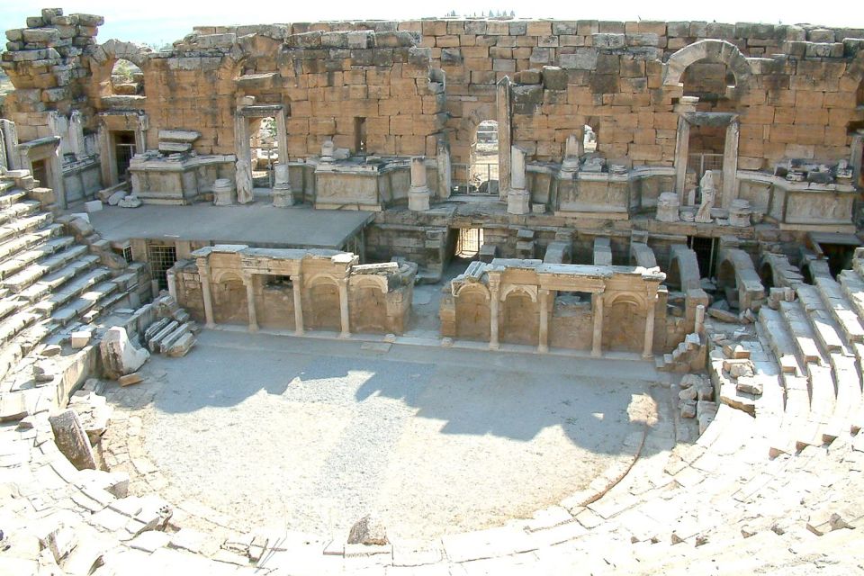 Ephesus and Pamukkale: Day Trip by Plane from Istanbul - Hierapolis after Pamukkale: UNESCO ruins you can actually read