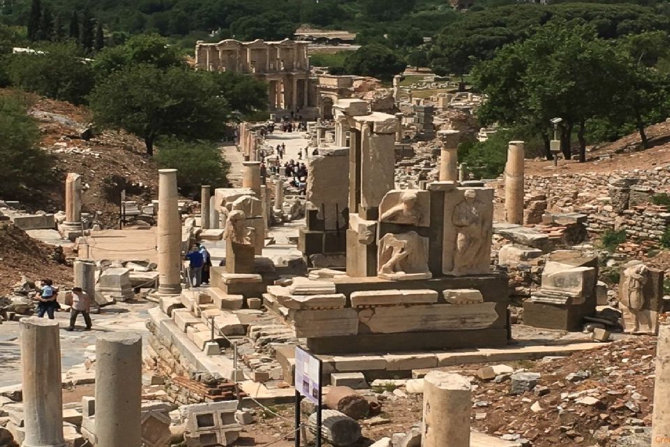Ephesus: House of Virgin Marry & Artemis w Lunch & Ticket - Entering Ancient Ephesus: Celsus, Hadrian, Trajan, and the Great Theater
