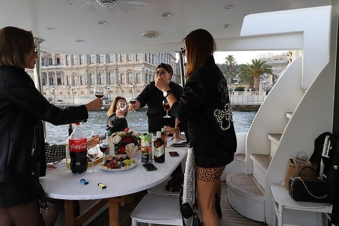 Exclusive Luxury Yacht Bosphorus Sightseeing Cruise in Istanbul - Bosphorus strait legends and the feel of Europe-to-Asia water