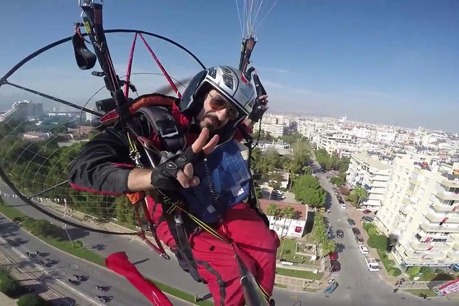 Experience Excitement With Paramator or paragliding. - What you actually see in the air over Antalya