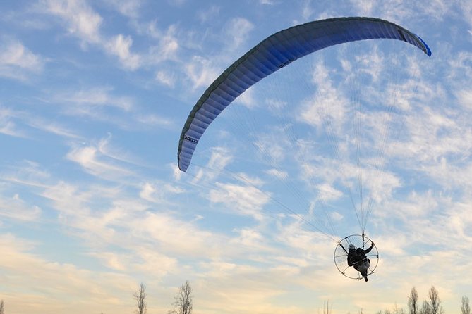 Experience Excitement With Paramator or paragliding. - Weather is the real boss here