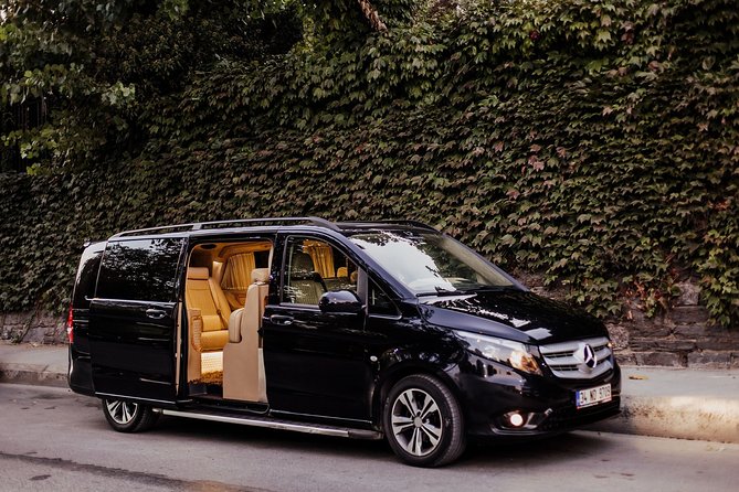 Fat Taxi - Private Istanbul Airport (IST) Transfer to Taksim - On-board comfort: Wi‑Fi, bottled water, snacks, and AC