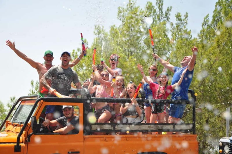 Fethiye: Jeep Safari to Tlos, Yakapark, Saklikent with Lunch - Water fights and 4x4 comfort: your first hour sets the tone