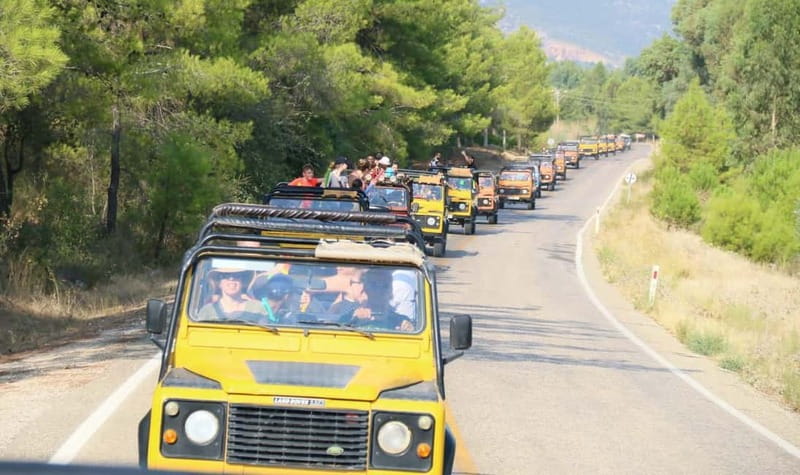 Fethiye: Jeep Safari to Tlos, Yakapark, Saklikent with Lunch - Saklıkent Canyon in ice-cold water: what 50–60 minutes feels like