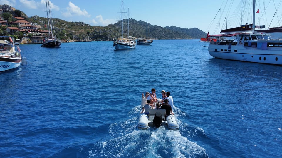 Fethiye to Olimpos 4 Days 3 Nights Gulet Blue Cruise - Kaş, Simena Castle, and Kekova’s sunken city area