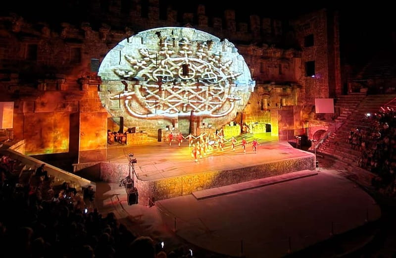 Fire of Anatolia Dance Show at Ancient Aspendos - Arriving at Aspendos Theater: timing and small rules