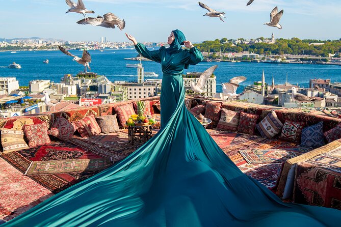 Flying Dress Rooftop Photoshoot in Istanbul (2Concepts, 1dress) - Key Things to Know Before You Go