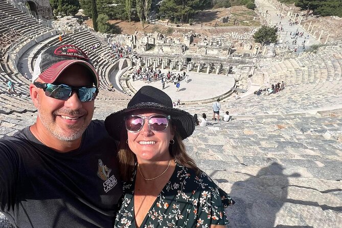 FOR CRUISERS: Ephesus Tour from Kusadasi Port /GUARANTEED ON-TIME RETURN TO BOAT - St. John’s Basilica hilltop stop: views and symbolism