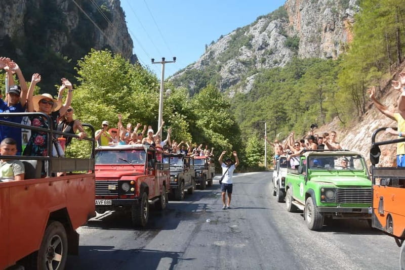 From Alanya: Jeep Safari with Lunch, Dim River & Cave - From Alanya to the Taurus Mountains: Open Jeep Energy, Simple Schedule