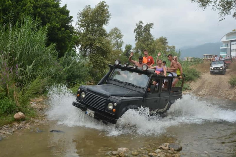 From Alanya: Jeep Safari with Lunch, Dim River & Cave - Jeep Water Battles: The Main Event You’ll Actually Remember