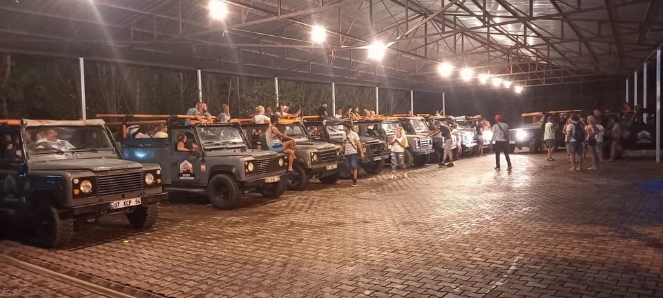 From Alanya: Night Safari Tour with Dinner and Boat Tour - Stops with photo time at Tophane-guided viewpoints