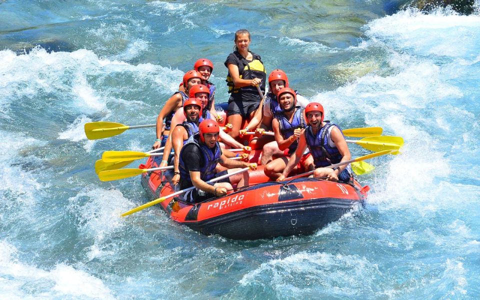 From Alanya: Rafting Adventure - Suitable for All Ages - How the day flows: pickup, coach time, canyon stops, and rafting rounds