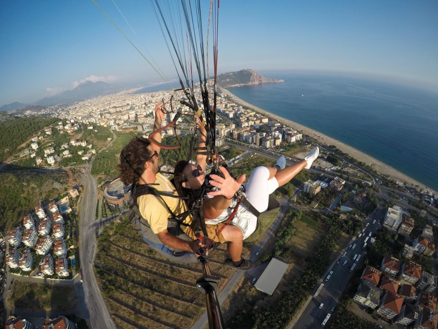 From Alanya: Tandem Paragliding With Transfer and Insurance - What You’ll See: Mediterranean Views, Cliffs, and Mountain Edges