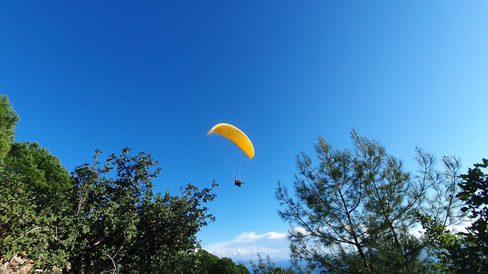 From Antalya/Alanya/Side: Paragliding Adventure - The Flight: 15–20 Minutes Up, 700 M Views Down