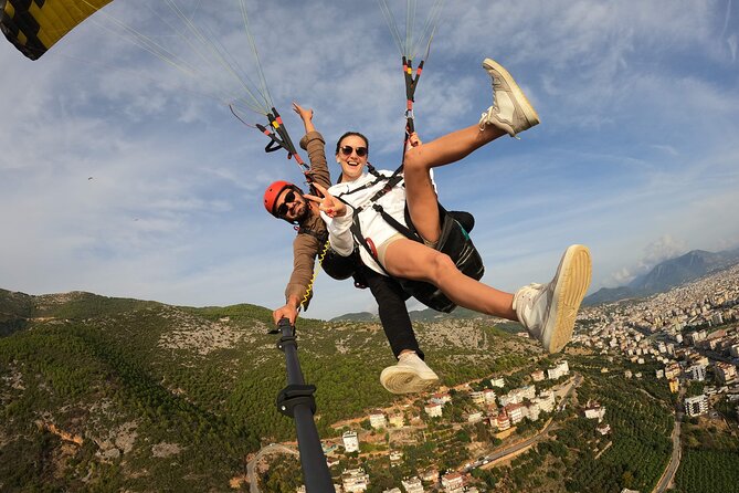 From Antalya Alanya Tandem Paragliding With Beach Visit - Safety briefing and training: what tandem flight really means