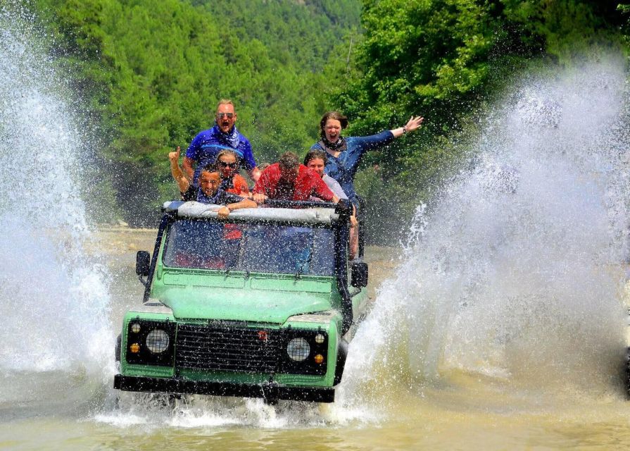From Antalya: Full-Day Jeep Safari with Lunch and Transfer - Waterfall Time: Water Guns, Getting Wet, and Swimming Options