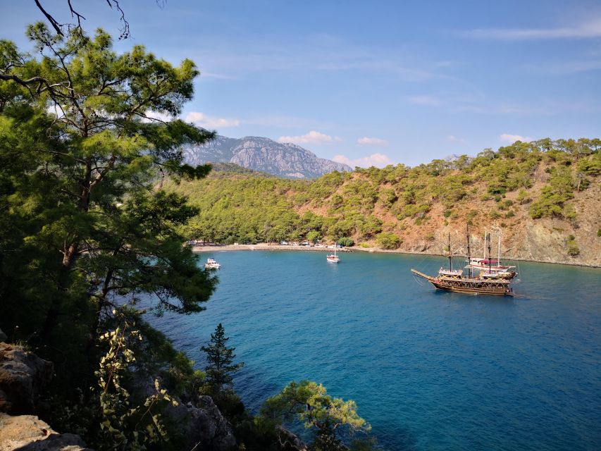 From Antalya: Kemer Pirate Boat Tour with Foam Party & Swim - Paradise Island or Mehmet Ali Bükü: the afternoon swim slot