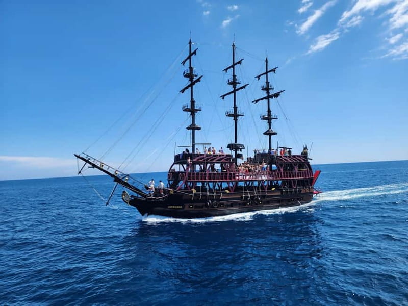 From Antalya: Kemer Pirate Party Boat Trip w/Lunch & Pickup - Key Highlights Worth Marking on Your Map