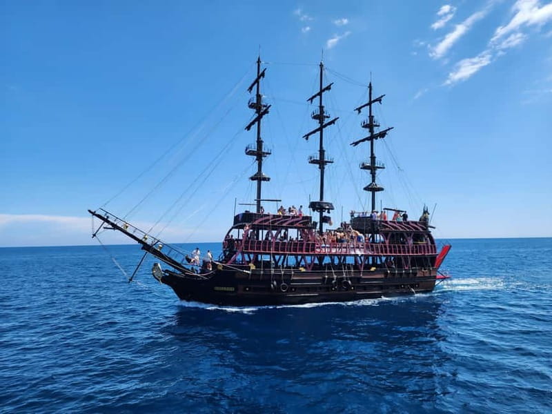 From Antalya: Kemer Pirate Party Boat Trip w/Lunch & Pickup - A Pirate Ship Day on the Antalya Coast: What 6–8 Hours Really Means