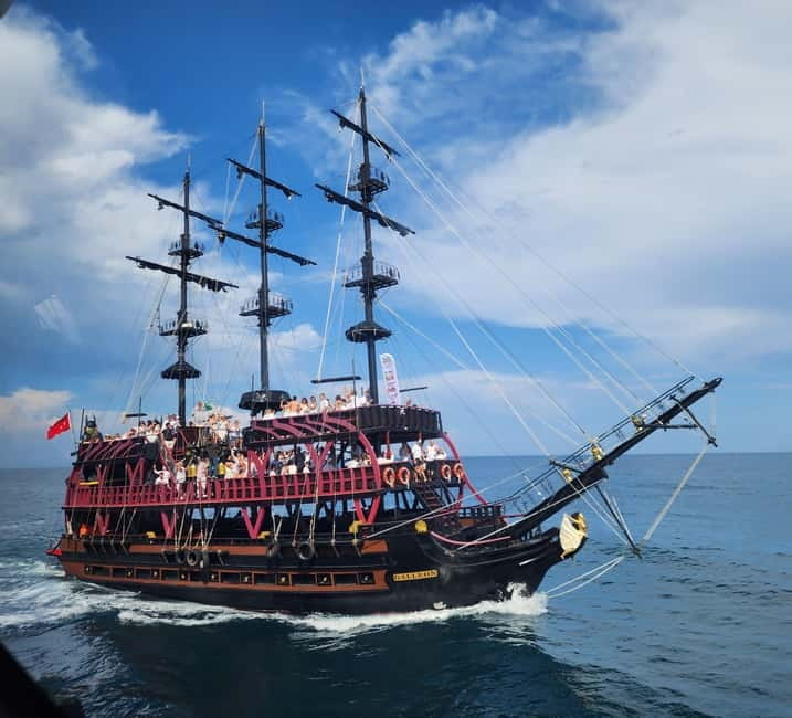 From Antalya: Kemer Pirate Party Boat Trip w/Lunch & Pickup - Comfort and Cleanliness: A Boat Review You Should Care About