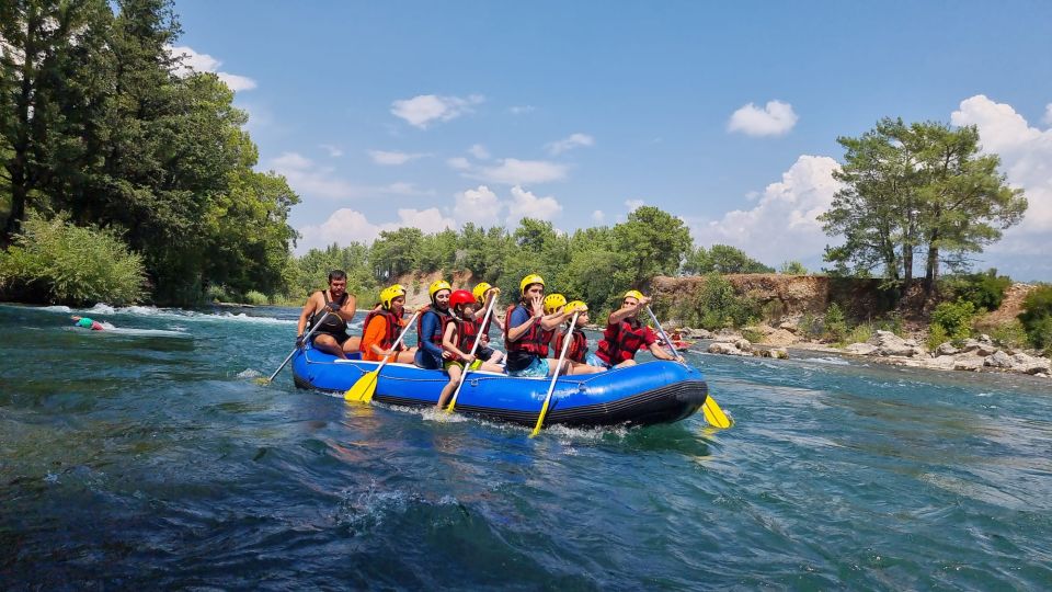 From Antalya & Kemer : Rafting Tour Suitable for All Ages - The Rafting Run: 13 km and 12 Rapids of Real Action