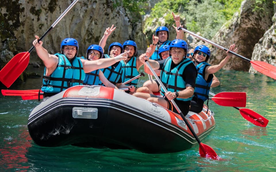 From Antalya: Köprülü Canyon White Water Rafting Adventure - The rafting itself: rapids, team commands, and those splashy water fights