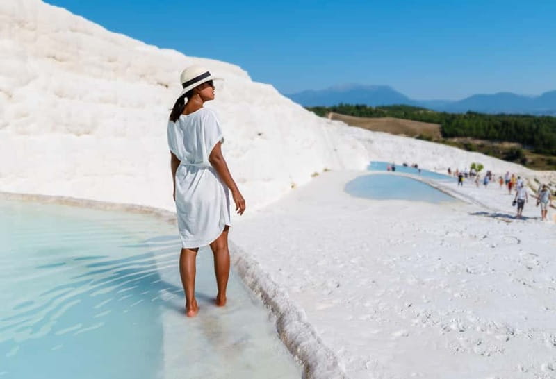 From Antalya or Kemer: Full-Day Pamukkale & Hierapolis Tour - Pamukkale’s white terraces: Cotton Castle walking tips and best moments