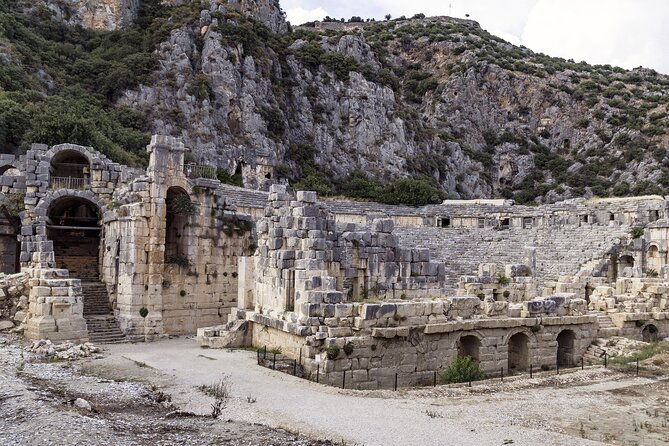 From Antalya: Private Tour to Kekova Island, Myra and Demre - Myra Ancient City and Rock-Cut Tombs: Theatre and Cliffside Views