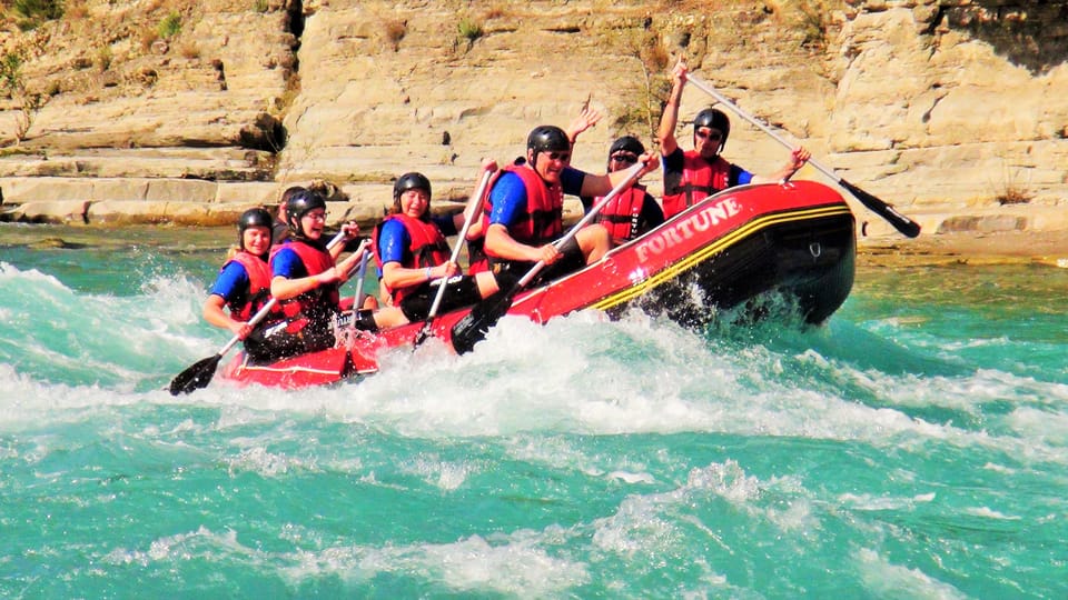 From Antalya: River Rafting in the Köprülü Canyon - On the Köprü River: Whitewater Time, Pacing, and Teamwork