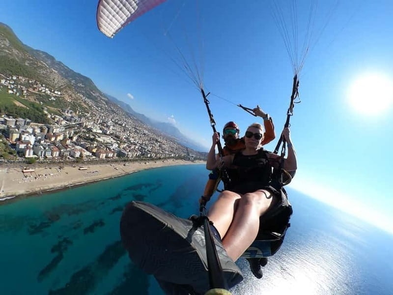 From Antalya Side Paragliding to Alanya with Cable Car Ride - How the briefing and tandem setup keeps things manageable
