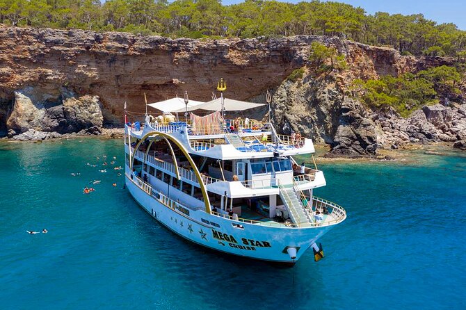 From Antalya To Kemer Mega Star Boat Trip w/Free Transfer - Hotel pickup in Antalya and the 7:30 am reality check