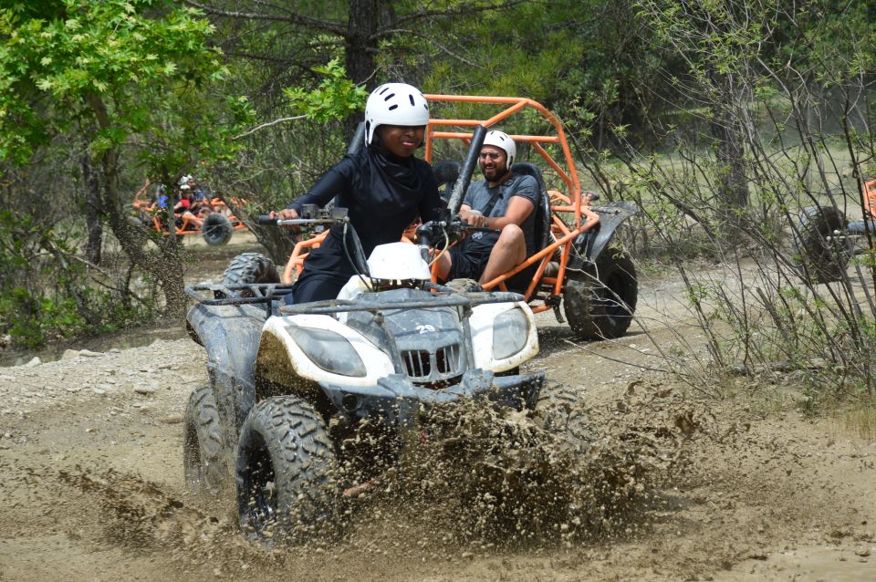 From Belek: Fully Combo Zipline, Quad Safari, Rafting, Lunch - Hotel pickup and the van ride: what to expect from Belek