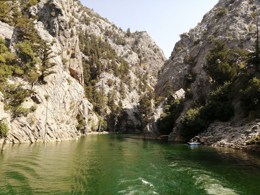 From Belek: Green Canyon Boat Trip with Lunch and Drinks - Key points