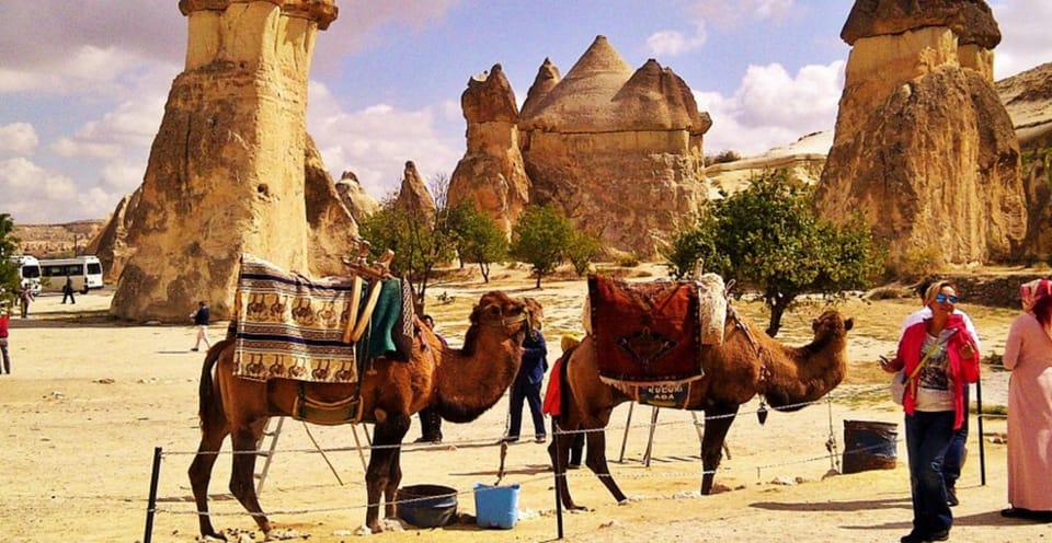 From Cappadocia: Sunrise or Sunset Camel Riding Day Trip - Getting picked up in Göreme, Avanos, Ürgüp, Nevşehir, or Uçhisar