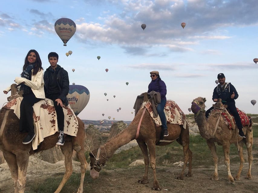 From Cappadocia: Sunrise or Sunset Camel Riding Day Trip - The ride route: photo stop, valley crossing, and Pigeon Valley time
