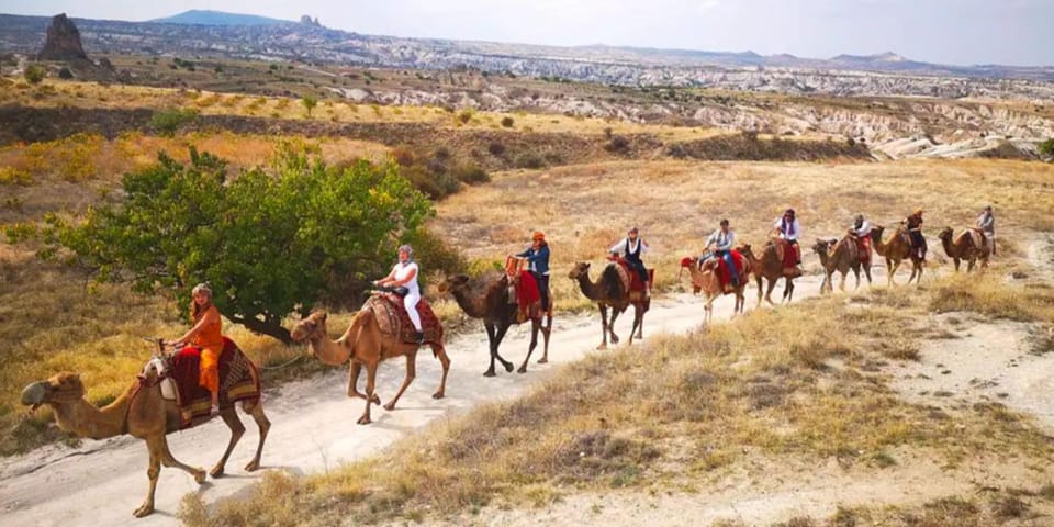 From Cappadocia: Sunrise or Sunset Camel Riding Day Trip - Guide and language: what to do with the help you get