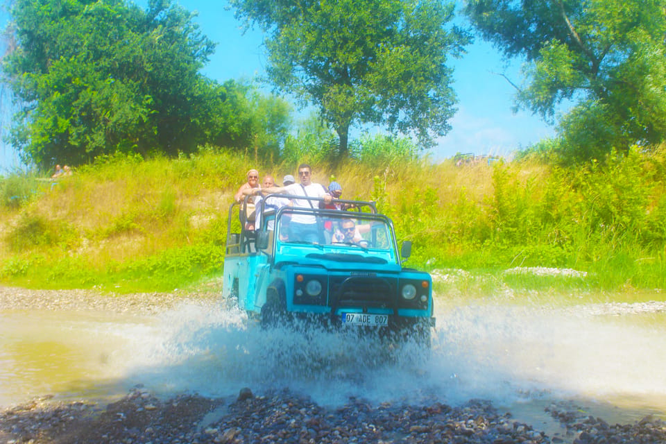 From City of Side: Adventure Jeep Safari Tour - Price and value: $26 for transport, lunch, and the whole “active day” package