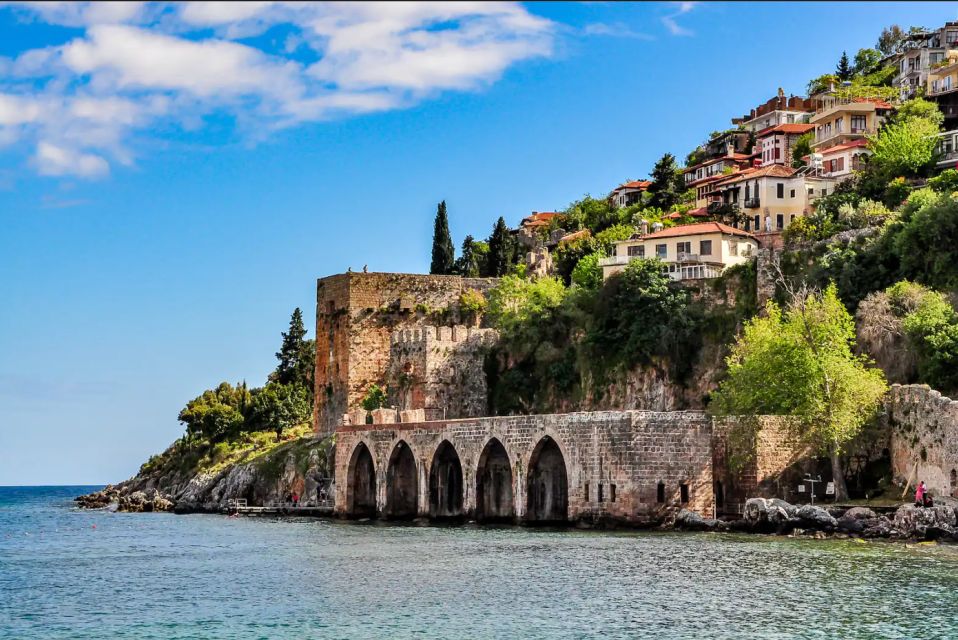 From City of Side: Alanya Day Tour with Boat Trip and Lunch - Banana Plantation and Stone Cave Stops: Quick, But Not Random