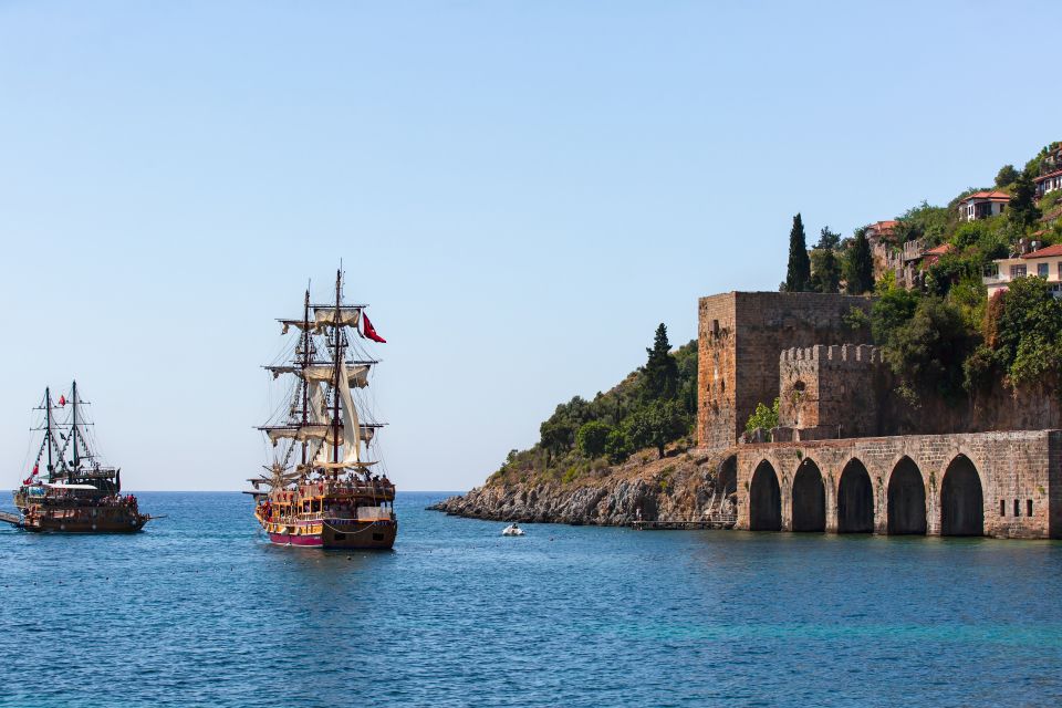 From City of Side: Alanya Guided Tour with Boat Trip & Lunch - The final 1.5 hours in Alanya: make your own call